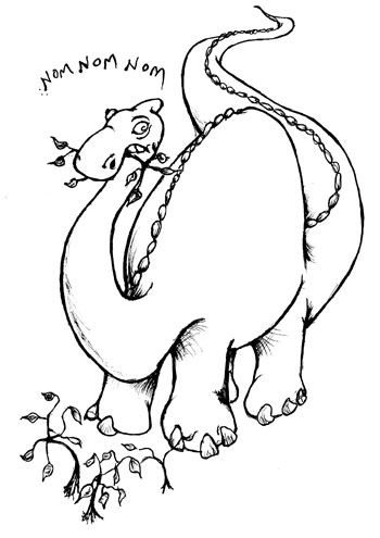 Dinozaury kolorowanki